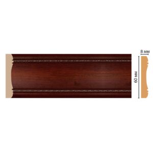 Молдинг DECOMASTER 185-52 60*8*2400 мм
