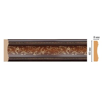 Молдинг DECOMASTER 188-51 40*8*2400 мм