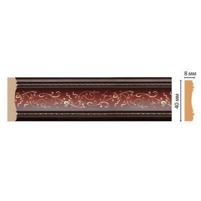 Молдинг DECOMASTER 188-52 40*8*2400 мм