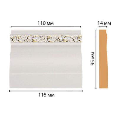Основание DECOMASTER D204-54 115*95*14 мм