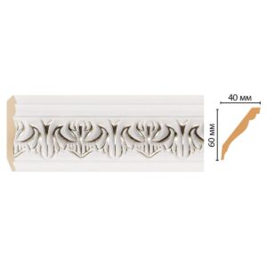 Плинтус потолочный DECOMASTER 155B-60 2M 60*40*2000 мм