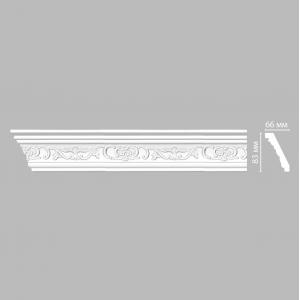 Плинтус потолочный с рисунком DECOMASTER 95036F гибкий 83*66*2400 мм