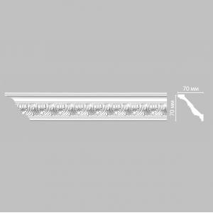 Плинтус потолочный с рисунком DECOMASTER 95622F гибкий 70*70*2400 мм
