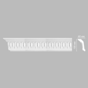 Плинтус потолочный с рисунком DECOMASTER DT-9813F гибкий 100*60*2400 мм