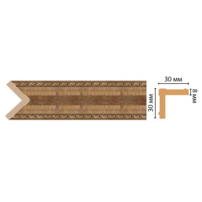 Угол DECOMASTER 116-3 ДМ 30*30*2400  мм