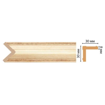 Угол DECOMASTER 116-933 ДМ 30*30*2400  мм