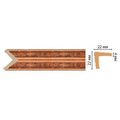 Угол DECOMASTER 116S-767 ДМ 22*22*2400  мм