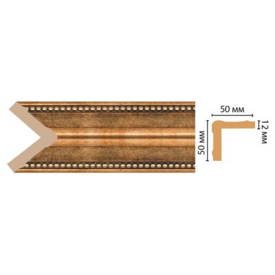 Угол DECOMASTER 142-57 ДМ 50*50*2400  мм
