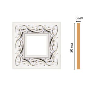 Вставка цветная DECOMASTER 130-2-7D 50*50*8 мм