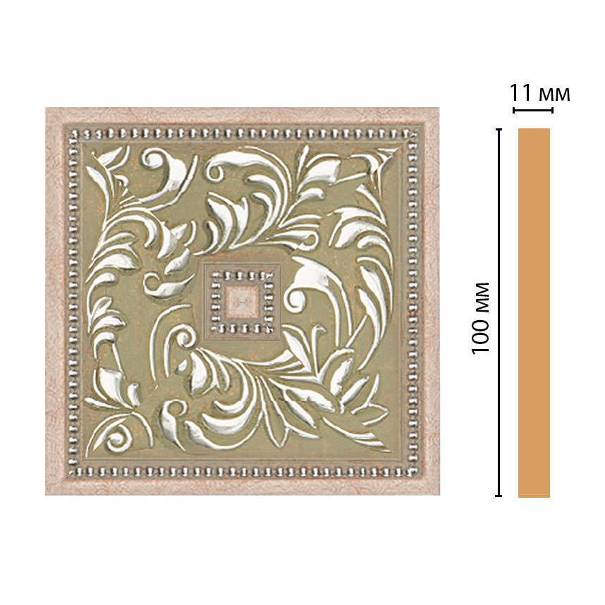 Вставка цветная DECOMASTER 156-2-59 100*100*11 мм Вставка цветная DECOMASTER 156-2-59 100*100*11 мм