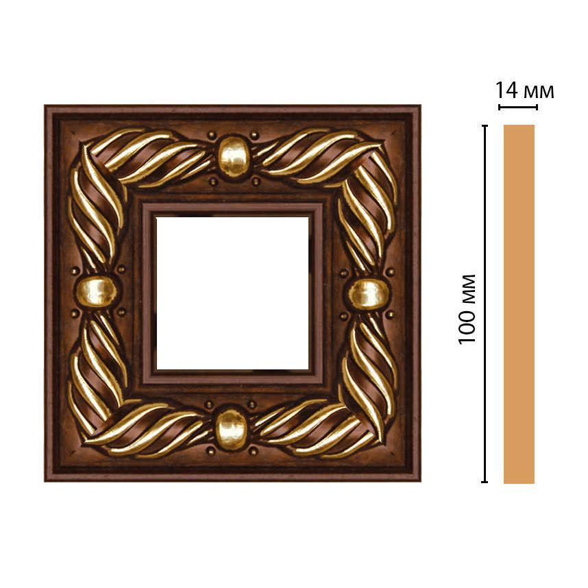 Вставка цветная DECOMASTER 157-2-51 100*100*14 мм Вставка цветная DECOMASTER 157-2-51 100*100*14 мм