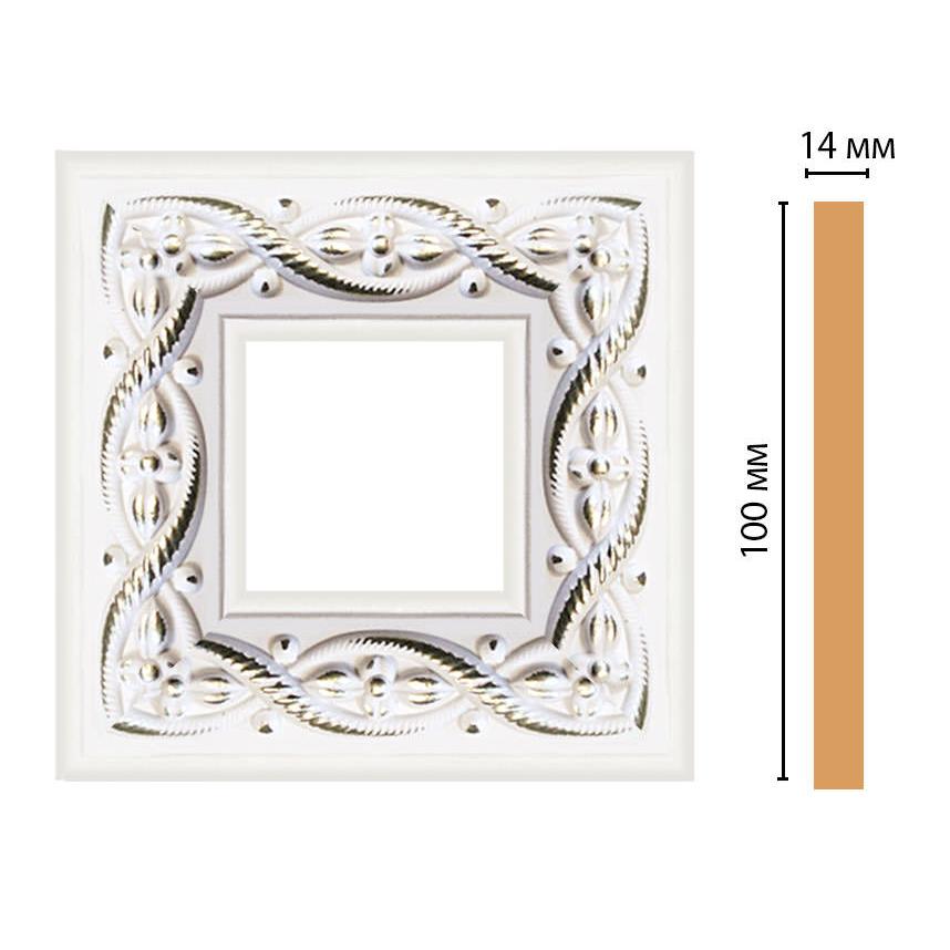 Вставка цветная DECOMASTER 157-2-7D 100*100*14 мм Вставка цветная DECOMASTER 157-2-7D 100*100*14 мм