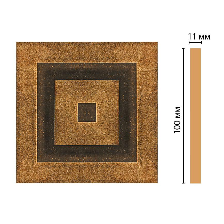 Вставка цветная DECOMASTER D205-57 100*100*11 мм Вставка цветная DECOMASTER D205-57 100*100*11 мм