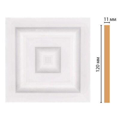 Вставка цветная DECOMASTER D206-60 120*120*11 мм