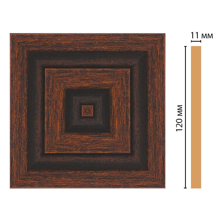 Вставка цветная DECOMASTER D206-966 120*120*11 мм Вставка цветная DECOMASTER D206-966 120*120*11 мм