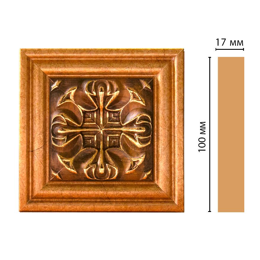 Вставка цветная DECOMASTER D207-1223 100*100*17 мм Вставка цветная DECOMASTER D207-1223 100*100*17 мм