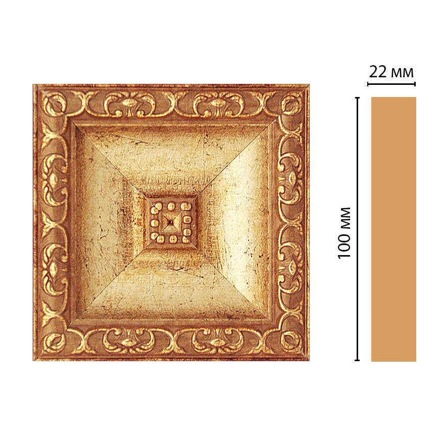 Вставка цветная DECOMASTER D207-126 100*100*22 мм Вставка цветная DECOMASTER D207-126 100*100*22 мм