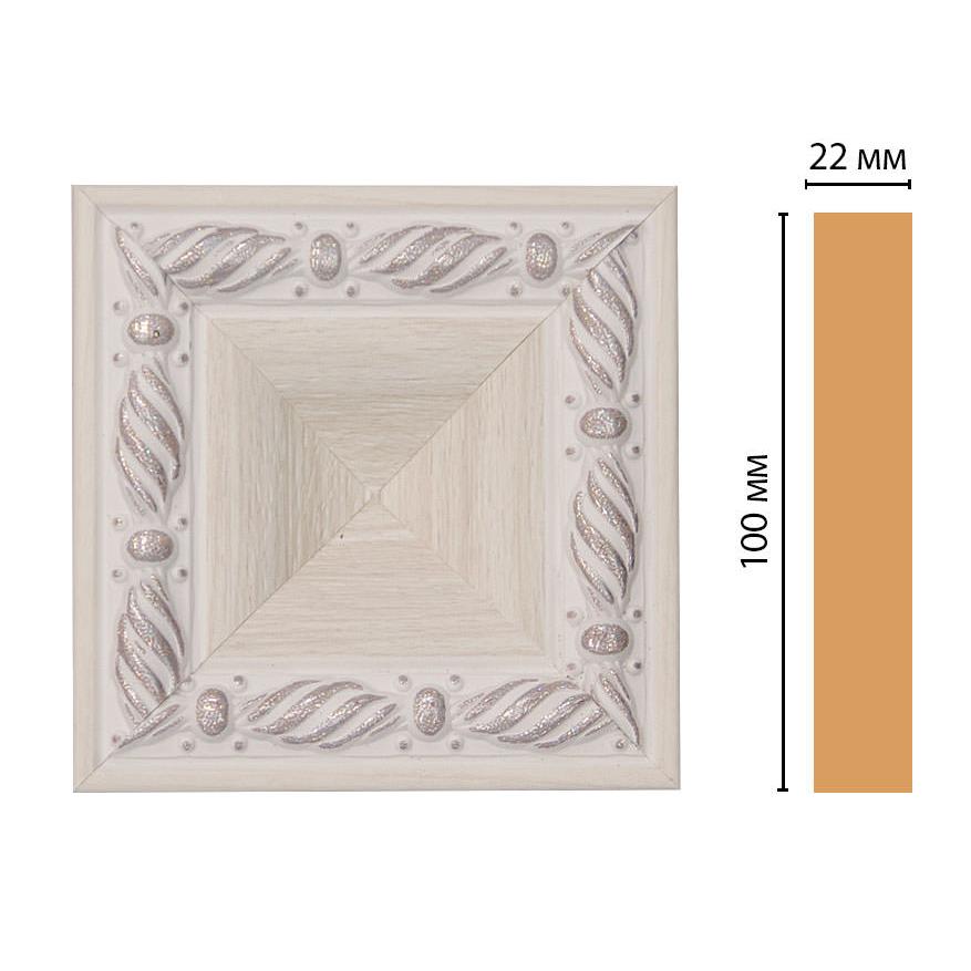 Вставка цветная DECOMASTER D207-14 100*100*22 мм Вставка цветная DECOMASTER D207-14 100*100*22 мм