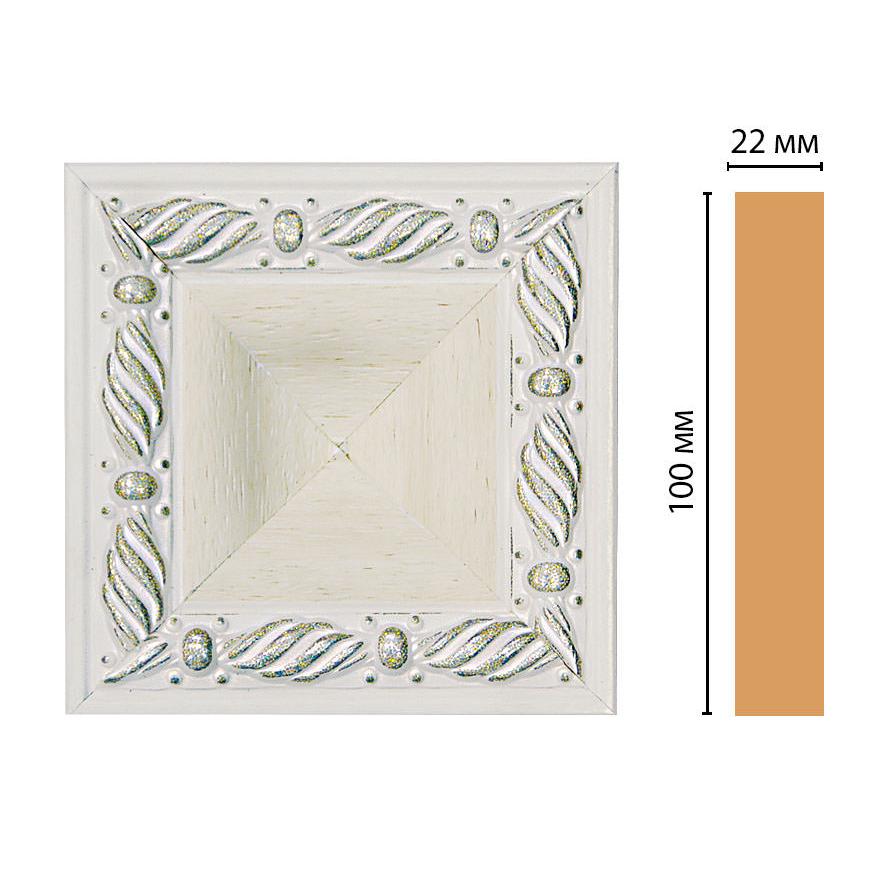 Вставка цветная DECOMASTER D207-15 100*100*22 мм Вставка цветная DECOMASTER D207-15 100*100*22 мм