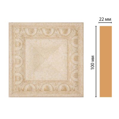 Вставка цветная DECOMASTER D207-18D 100*100*22 мм