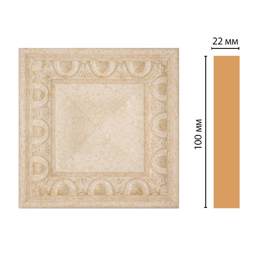 Вставка цветная DECOMASTER D207-18D 100*100*22 мм Вставка цветная DECOMASTER D207-18D 100*100*22 мм