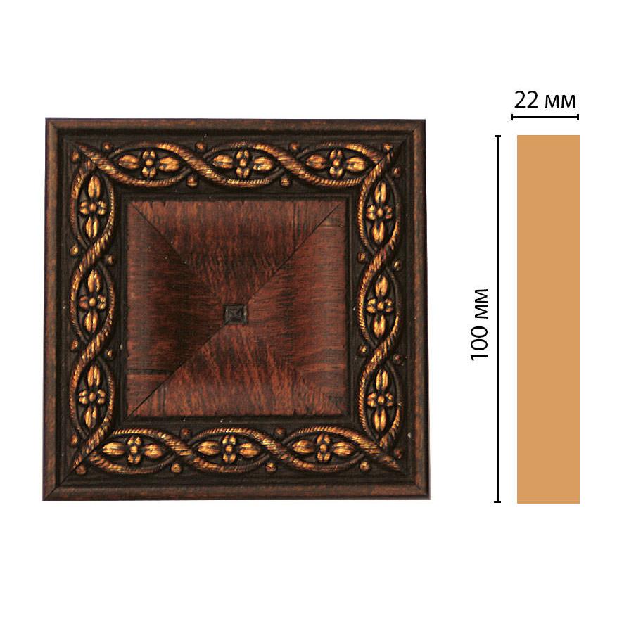 Вставка цветная DECOMASTER D207-2 100*100*22 мм Вставка цветная DECOMASTER D207-2 100*100*22 мм