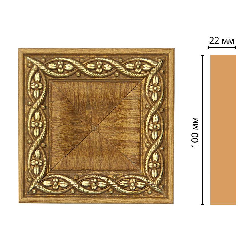 Вставка цветная DECOMASTER D207-4 100*100*22 мм Вставка цветная DECOMASTER D207-4 100*100*22 мм