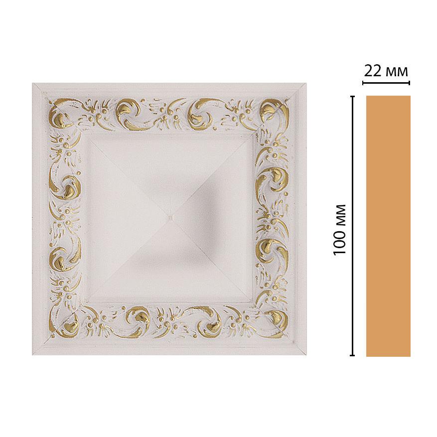 Вставка цветная DECOMASTER D207-54 100*100*22 мм Вставка цветная DECOMASTER D207-54 100*100*22 мм