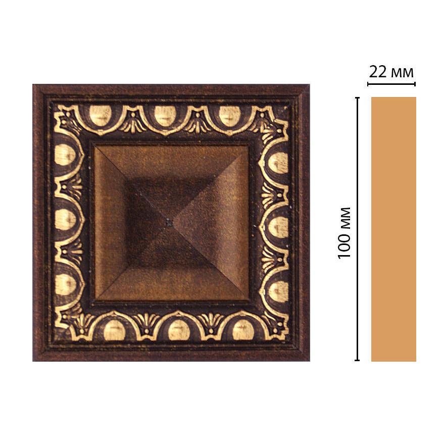 Вставка цветная DECOMASTER D207-56 100*100*22 мм Вставка цветная DECOMASTER D207-56 100*100*22 мм