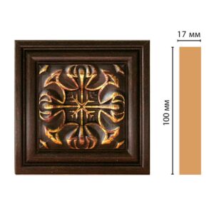 Вставка цветная DECOMASTER D207-966 100*100*17 мм