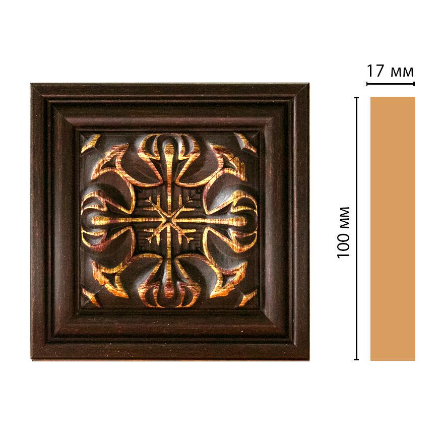Вставка цветная DECOMASTER D207-966 100*100*17 мм Вставка цветная DECOMASTER D207-966 100*100*17 мм