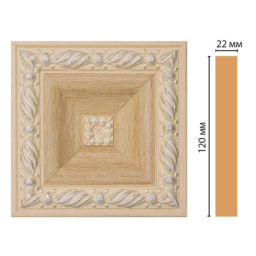 Вставка цветная DECOMASTER D208-11 120*120*22 мм Вставка цветная DECOMASTER D208-11 120*120*22 мм