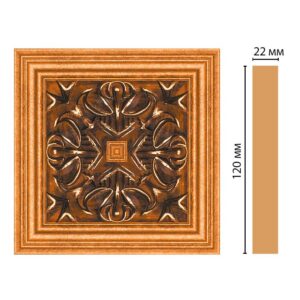 Вставка цветная DECOMASTER D208-1223 120*120*22 мм