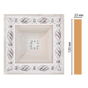 Вставка цветная DECOMASTER D208-14 120*120*22 мм