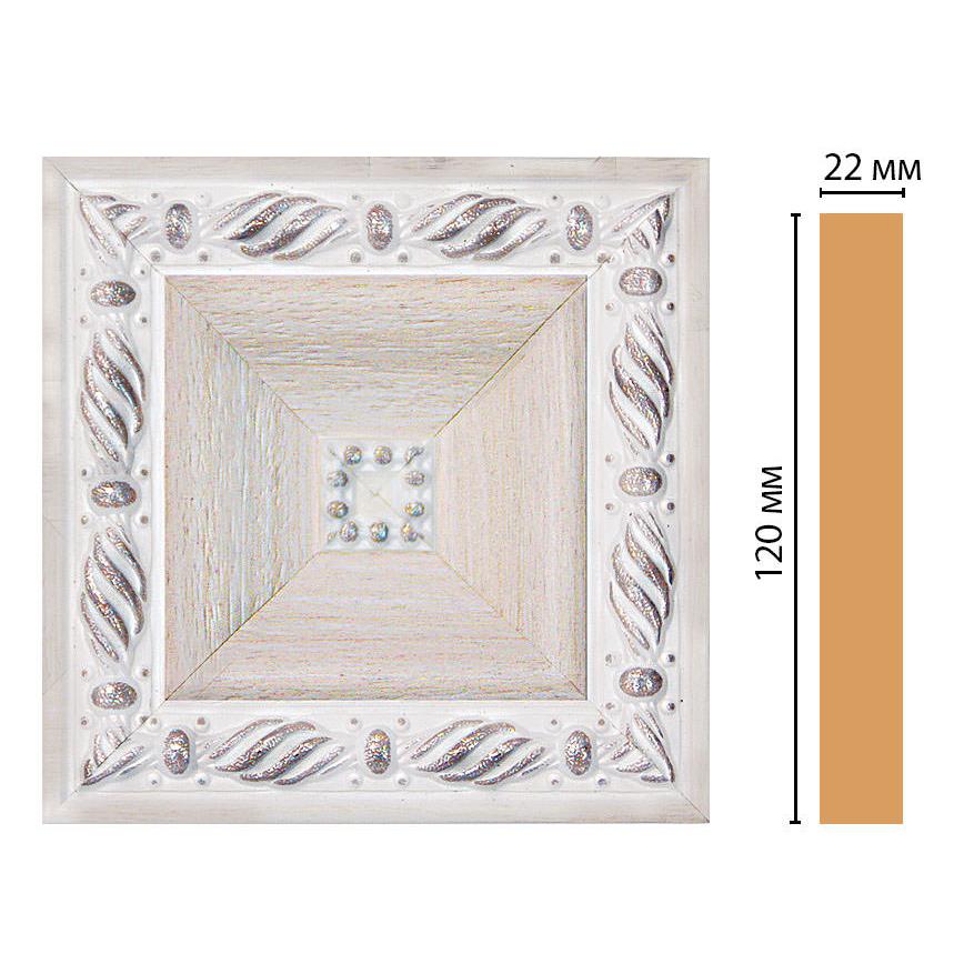 Вставка цветная DECOMASTER D208-14 120*120*22 мм Вставка цветная DECOMASTER D208-14 120*120*22 мм