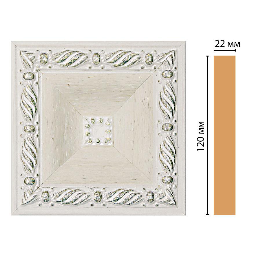 Вставка цветная DECOMASTER D208-15 120*120*22 мм Вставка цветная DECOMASTER D208-15 120*120*22 мм