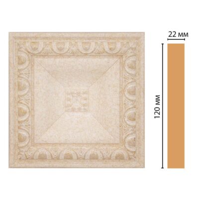 Вставка цветная DECOMASTER D208-18D 120*120*22 мм