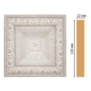 Вставка цветная DECOMASTER D208-19D 120*120*22 мм