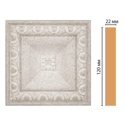 Вставка цветная DECOMASTER D208-19D 120*120*22 мм