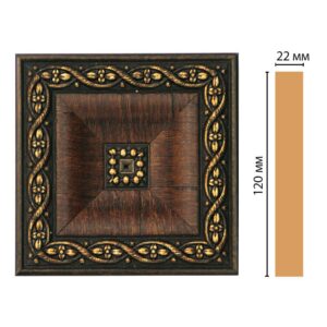 Вставка цветная DECOMASTER D208-2 120*120*22 мм