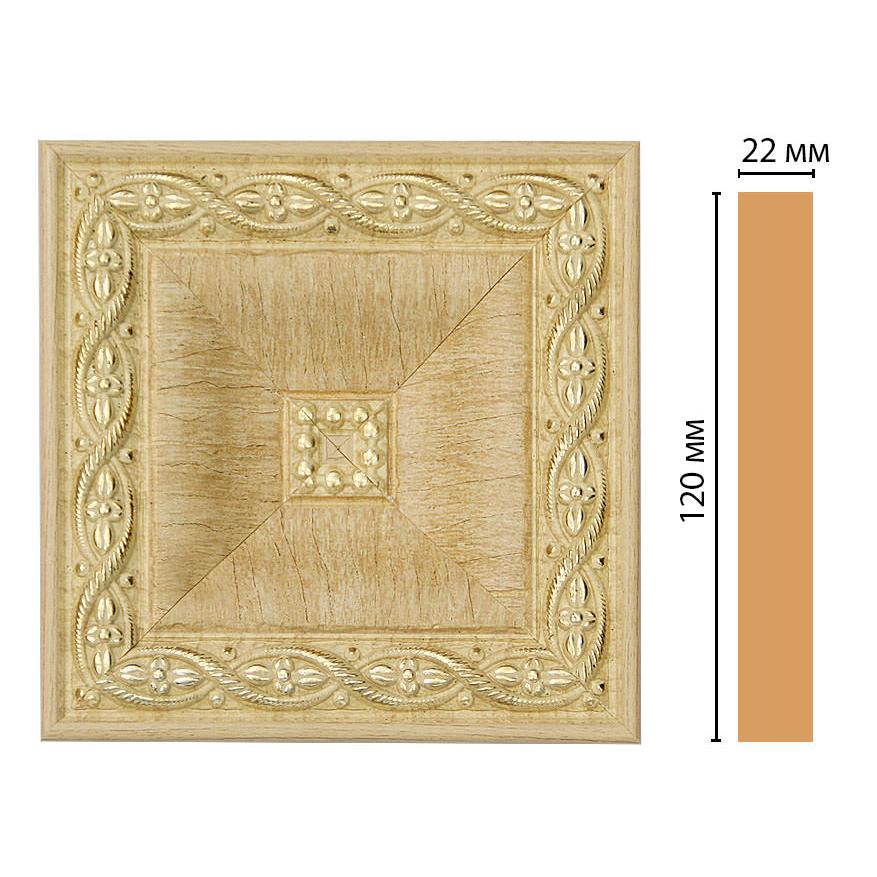 Вставка цветная DECOMASTER D208-5 120*120*22 мм Вставка цветная DECOMASTER D208-5 120*120*22 мм