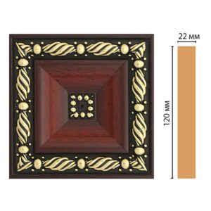 Вставка цветная DECOMASTER D208-52 120*120*22 мм