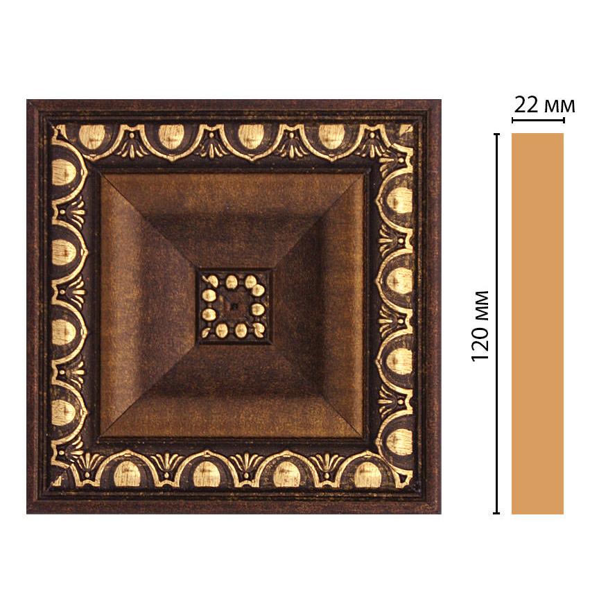 Вставка цветная DECOMASTER D208-56 120*120*22 мм Вставка цветная DECOMASTER D208-56 120*120*22 мм