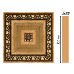 Вставка цветная DECOMASTER D208-57 120*120*22 мм