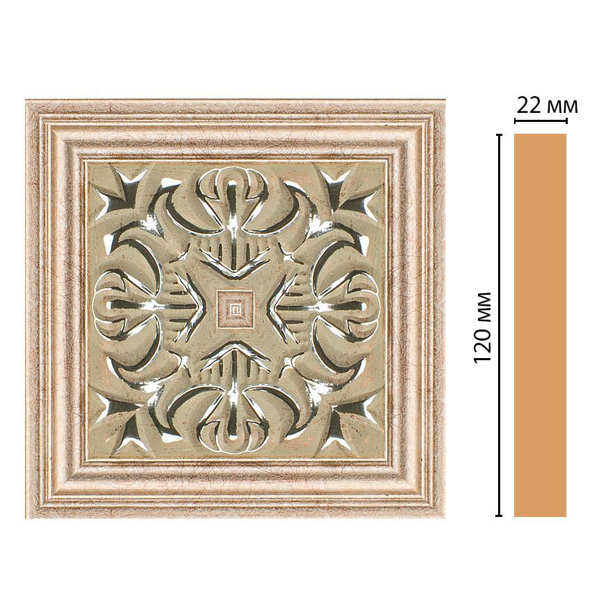 Вставка цветная DECOMASTER D208-59 120*120*22 мм Вставка цветная DECOMASTER D208-59 120*120*22 мм
