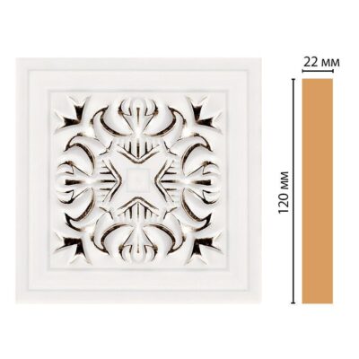 Вставка цветная DECOMASTER D208-60 120*120*22 мм