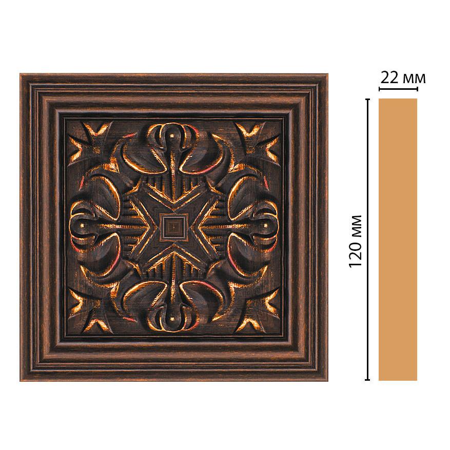Вставка цветная DECOMASTER D208-966 120*120*22 мм Вставка цветная DECOMASTER D208-966 120*120*22 мм