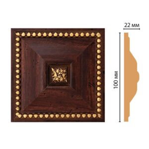 Вставка цветная DECOMASTER D209-1084 100*100*22 мм