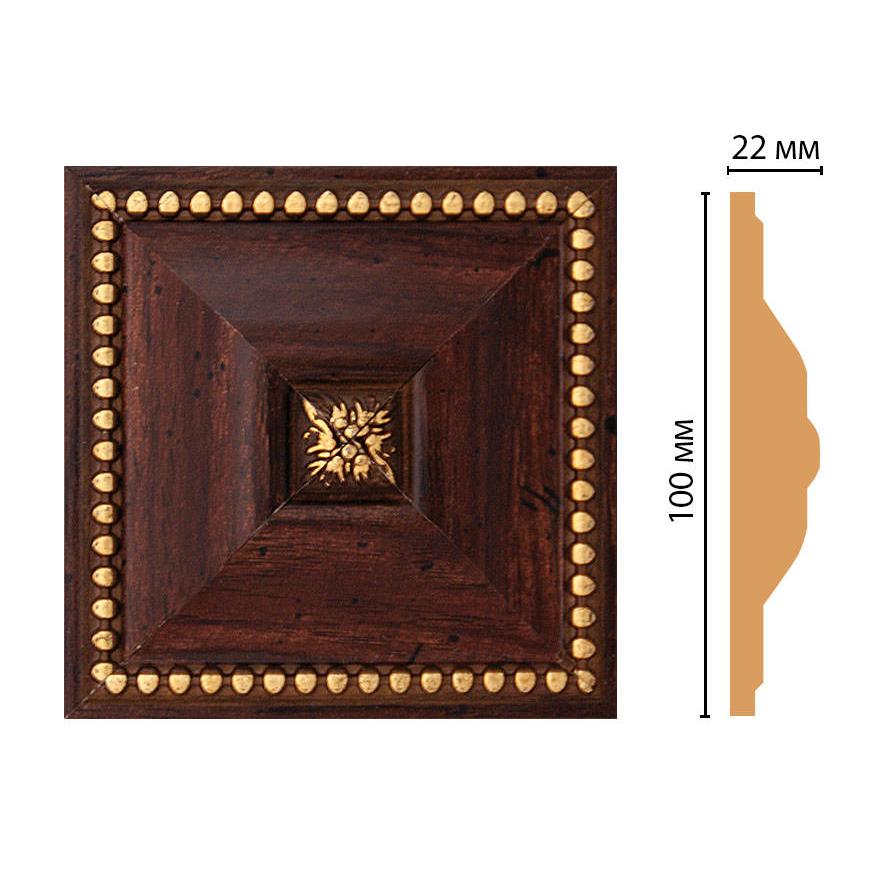 Вставка цветная DECOMASTER D209-1084 100*100*22 мм Вставка цветная DECOMASTER D209-1084 100*100*22 мм