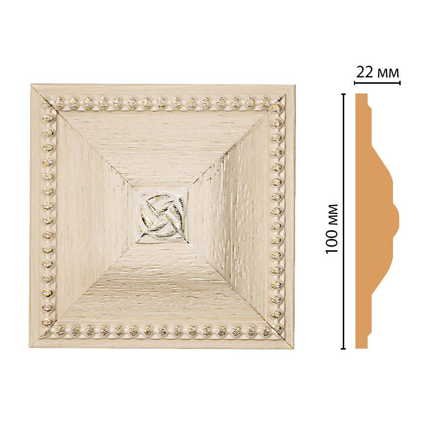 Вставка цветная DECOMASTER D209-13 100*100*22 мм Вставка цветная DECOMASTER D209-13 100*100*22 мм
